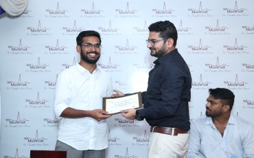 A Triumphant moment - Dr. JENIFUS SAMUEL This moment is very special and memorable for us and your family. You've mastered yo