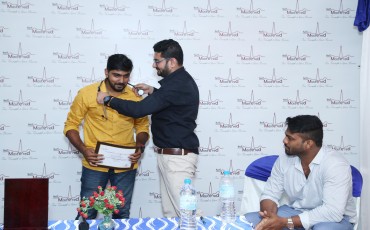 A Triumphant moment - Dr. STEVE SAJAN This moment is very special and memorable for us and your family. You've mastered yours