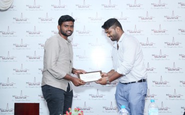 A Triumphant moment - Dr. ARAVINTH KUMAR This moment is very special and memorable for us and your family. You've mastered yo