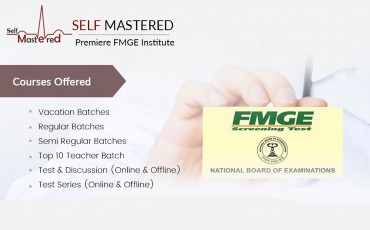 New batches for FMGE commencing soon!